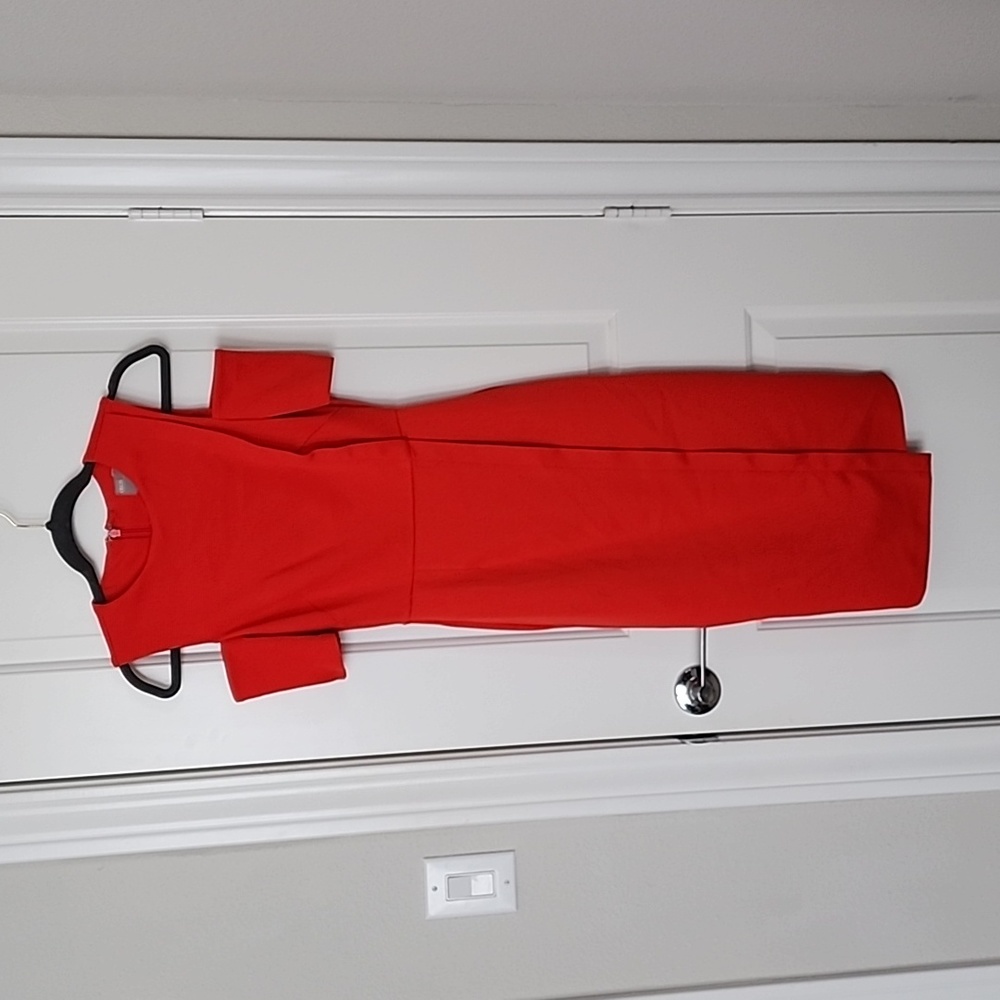 Asos Red Bodycon Dress, Size 2